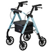 Nova Medical Star 8 Lightweight Rollator - Height Adjustable Seat and Handles 4288DB Sky Blue