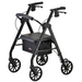 Nova Medical Star 8 Lightweight Rollator - Height Adjustable Seat and Handles 4288BK Black