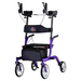 Nova Medical Phoenix Rise UP Rollator - Upright Walker with Padded Forearm Support Purple 4801PL