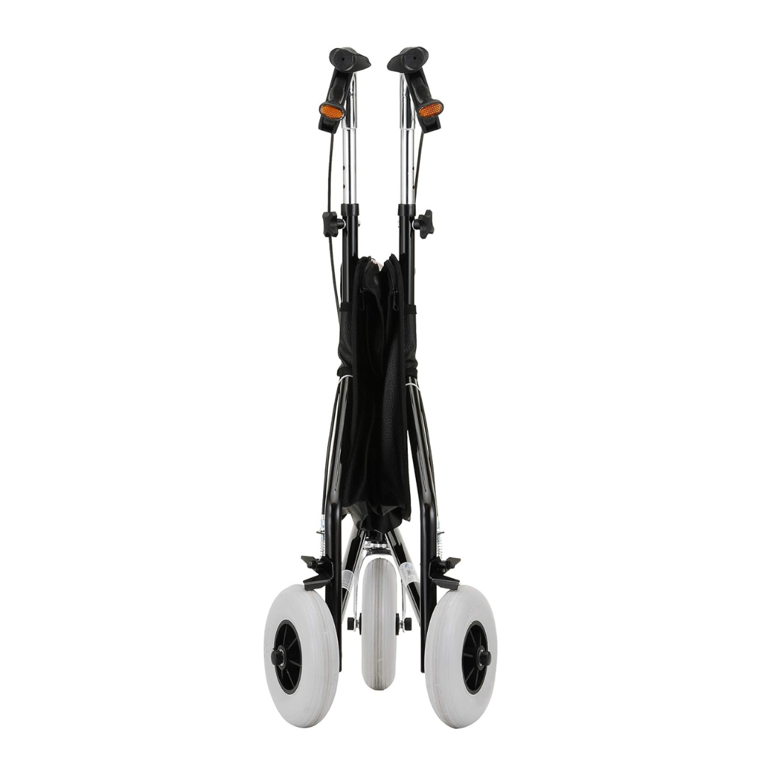 Nova Medical Traveler 3 Wheel Rollator Walker 4900BK Black
