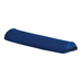 The Nova Bed Wedge for Back & Side Sleepers with Half Roll Pillow Insert (2 Pack) features a long, blue bolster pillow with a flattened base and black handle, perfect for back or side sleepers. Set against a white background.