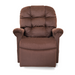 The Golden Tech PR515 Cloud Recliner, featuring plush cushioning and padded armrests against a white background, displays its backrest and footrest in a relaxed position for unmatched comfort.