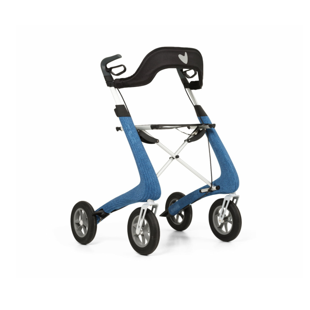 The Padded Backrest for byACRE Nordic Pioneer Rollator offers comfortable lower back support and is designed to enhance mobility assistance with your rollator.
