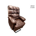 The Journey Perfect Sleep Recliner & Lift Chair offers plush upholstery, a tufted backrest, padded armrests and an elevated base. It features therapeutic heat and massage, along with a powered recliner mechanism for ultimate relaxation and personalized comfort.