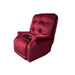 Relax in the Journey Perfect Sleep Recliner & Lift Chair with Heat, a plush burgundy chair featuring a minimalist design. Soft cushioning and tufted pattern support you, while therapeutic heat, massage, and a powered mechanism with remote control ensure effortless comfort.