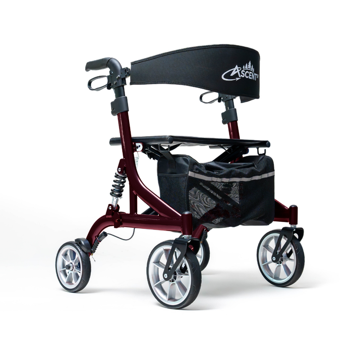 Probasics Ascent XR™ Euro-Style Bariatric Rollator with Suspension - Open Box