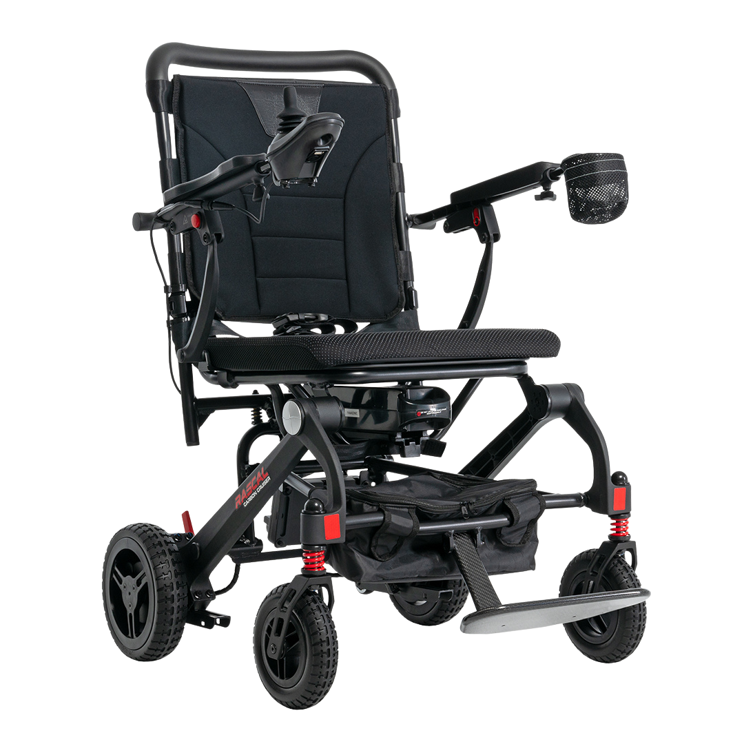 Rascal Carbon Cruising Folding Electric Wheelchair – View 5