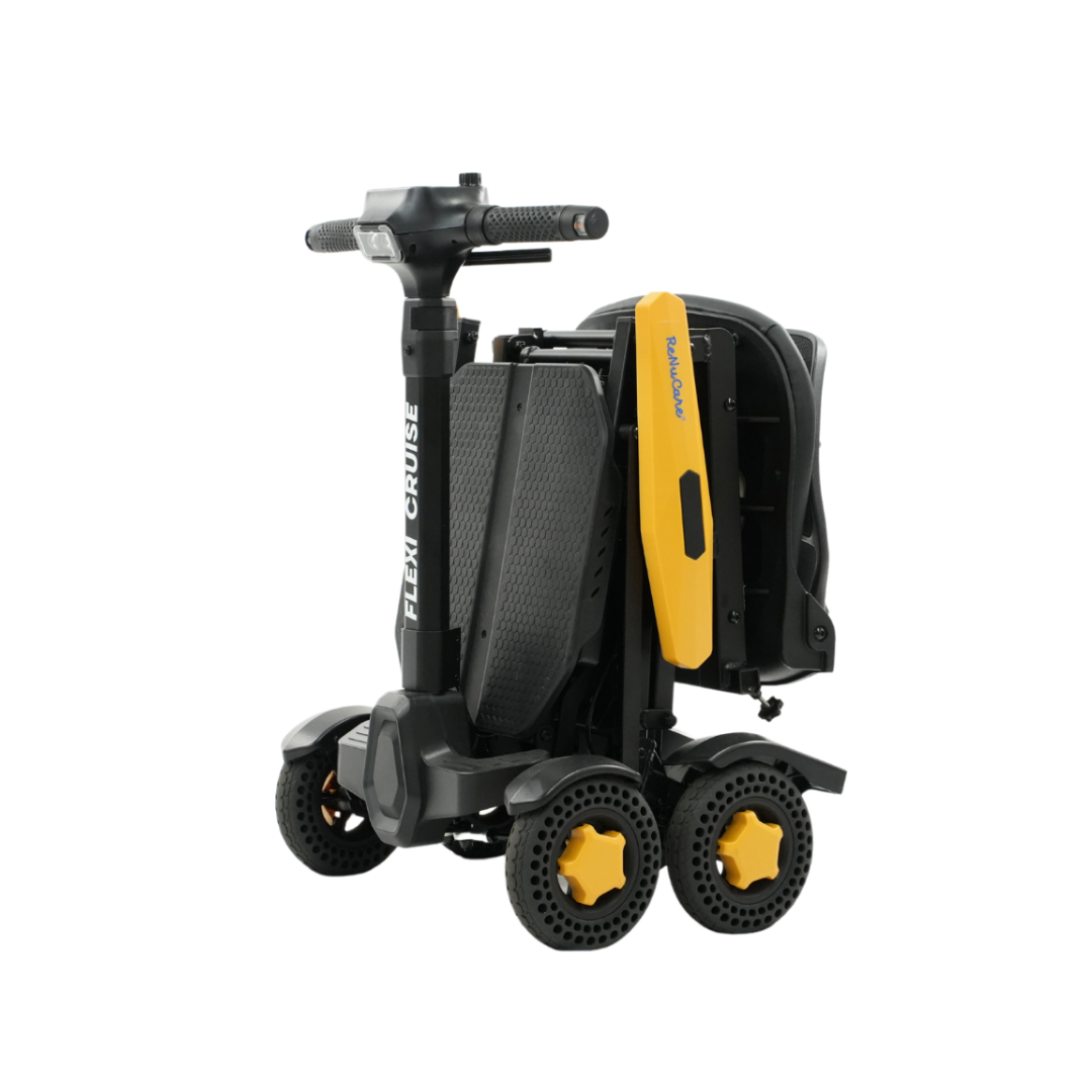 ReNuCare Flexi Cruise Portable Auto-Folding Scooter