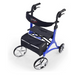 Rhythym Crescendo Folding Rollator - Euro Style - Lightweight Blue