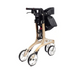 Rhythym Arpeggio Folding Portable Rollator with XL 8"Wheels - Champagne