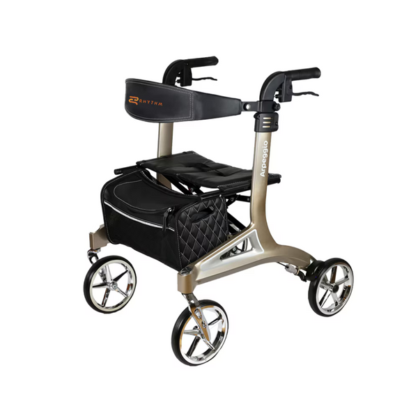 Rhythm Arpeggio Folding Portable Rollator with XL 8