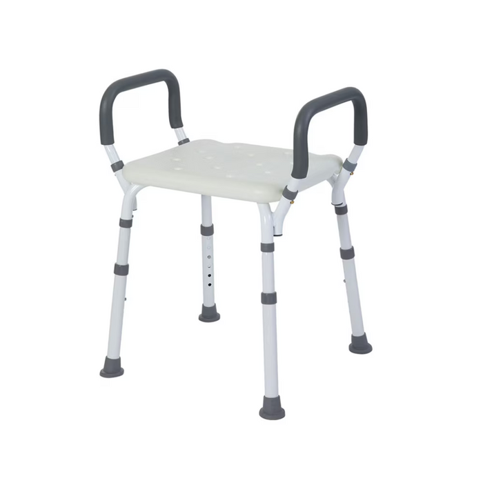 Rhythm Premium Shower Bench/Chair with Removable Padded Arms