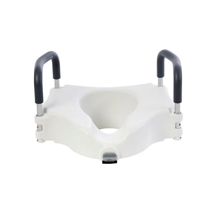 Rhythm Locking Raised Toilet Seat with Removable Arms - 4" Riser B3150