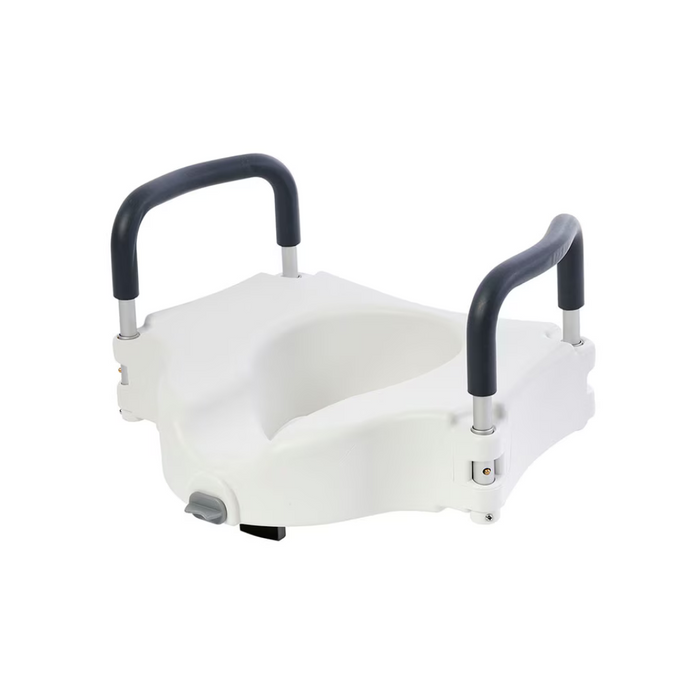 Rhythm Locking Raised Toilet Seat with Removable Arms - 4" Riser B3150