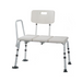 Rhythm Transfer Bench with Backrest and Safety Handle B3300WH