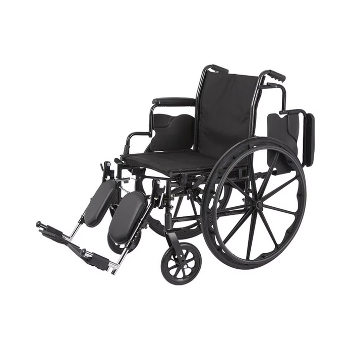 Rhythm Cadence K3 Wheelchair - Folding & Portable  with elevating legrests