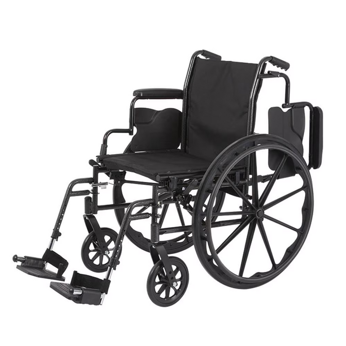 Rhythm Cadence K3 Wheelchair - Folding & Portable with swing-away footrests