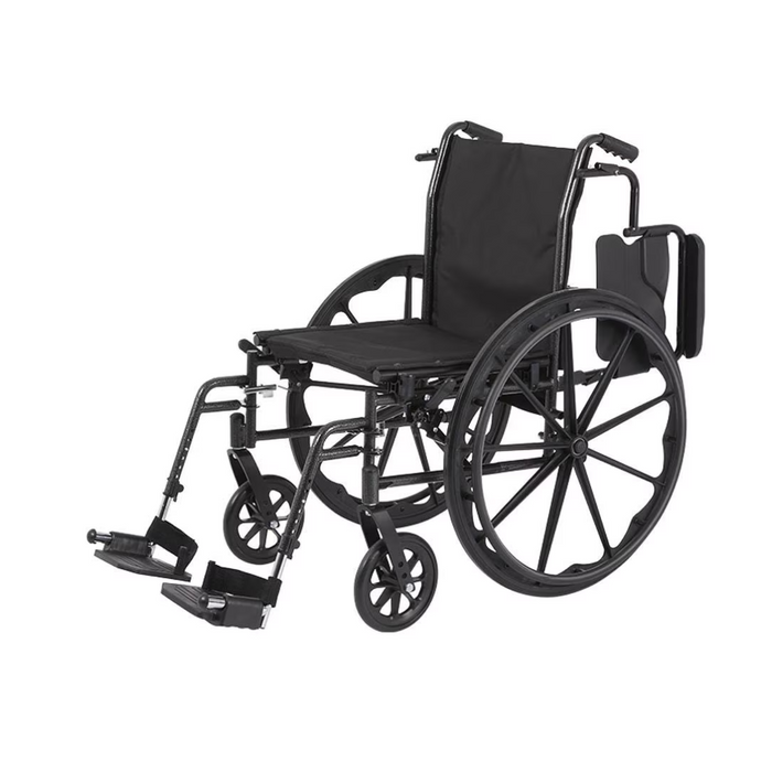 Rhythm Cadence K3 Wheelchair - Folding & Portable with swing-away footrests