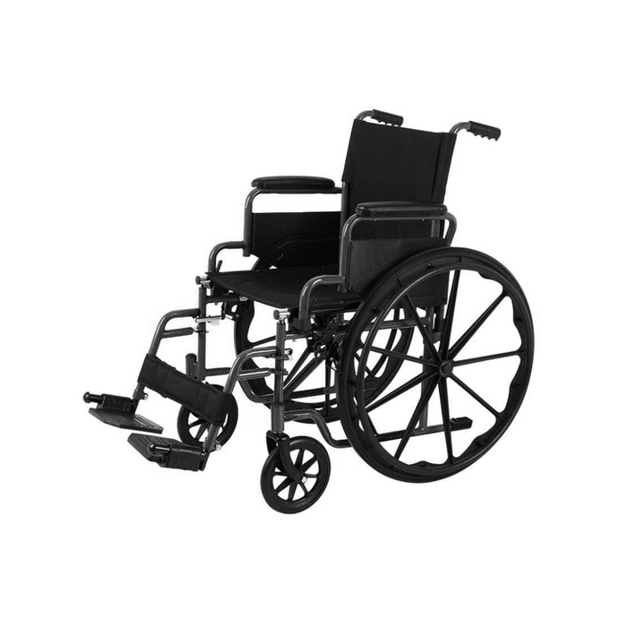 Rhythm Flow K1 Portable Wheelchair with Desk-Length Arms - Open Box