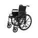 Rhythm Flow K1 Portable Wheelchair with Desk-Length Arms