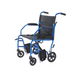 Rhythm Super Lite 19" Aluminum Companion Transport Chair Blue