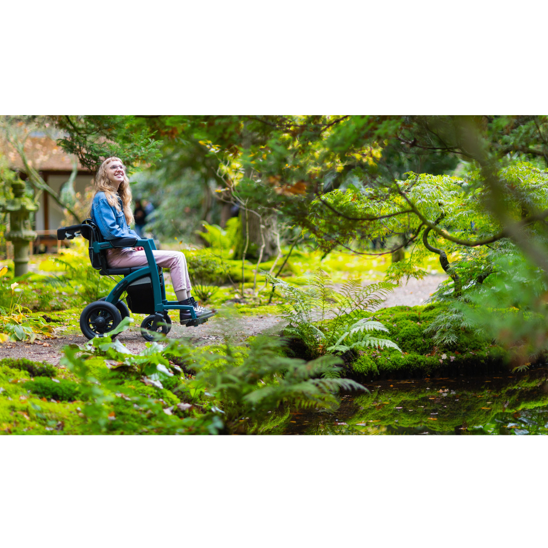 Rollz | Motion Performance Rollator & Wheelchair | Patient Walking Aid