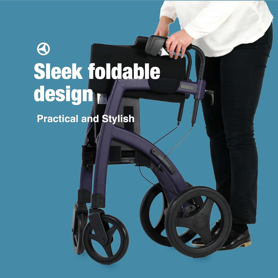 Rollz Motion 2-in-1 Rollator Walker and Wheelchair | DMEsuperstore Rollz Motion 2-in-1 Rollator Walker and Wheelchair | DMEsuperstore