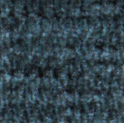 Close-up view of the textured dark blue and black patterned fabric on the Golden Tech PR527 Cloud Recliner With Lift Assist & Twilight - SM/MD, highlighting its detailed, slightly fuzzy woven surface.