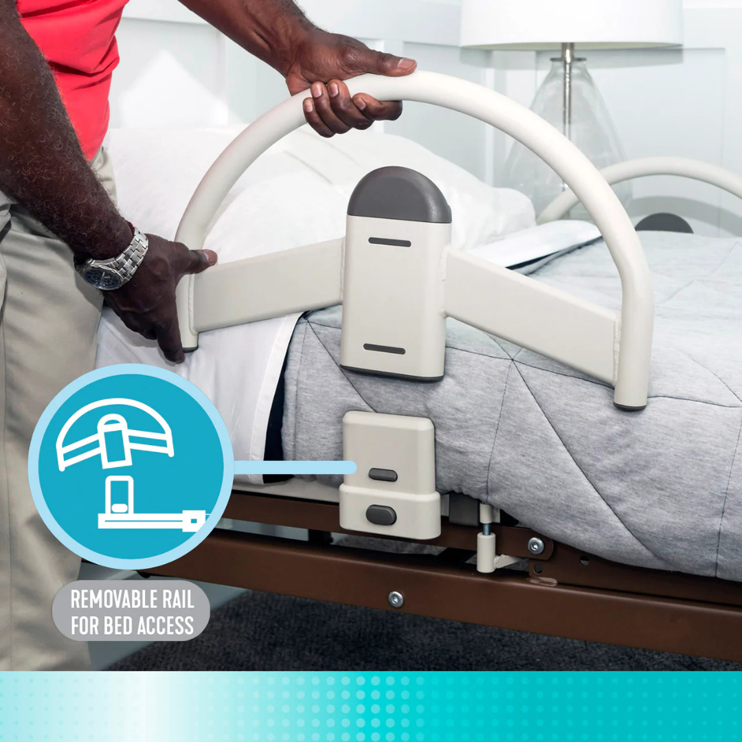 Stander EZ Click LTC Bariatric Bed Handle - Set of 2