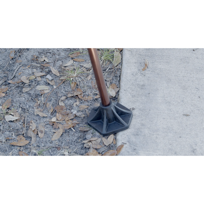 StrongArm Cane - Self Standing Base with Bariatric Ergonomic Handle Support