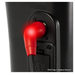 A close-up of a Pride Mobility Victory® Platinum Bariatric 4-Wheel Scooter shows a red power cable connected, featuring Charge360 Magnetic Charging with a glowing red light at the port. Text at the bottom right reads FDA Class II Medical Device*.