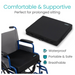 Waterproof and protable, the Vive Health Universal Gel Seat Cushion with Washable Cover is breathable and provides lots of support