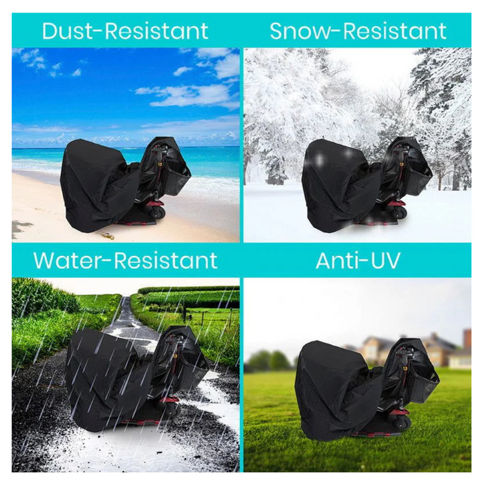 All weather proof Vive Health Mobility Aid Cover - Protective Cover For Scooters & Powerchairs