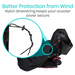 Better protection from wind with the Vive Health Mobility Aid Cover - Protective Cover For Scooters & Powerchairs