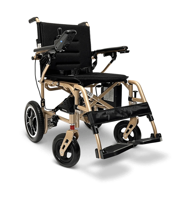 ComfyGo X-7 Lightweight Foldable Electric Wheelchair  - Only 40 lbs 