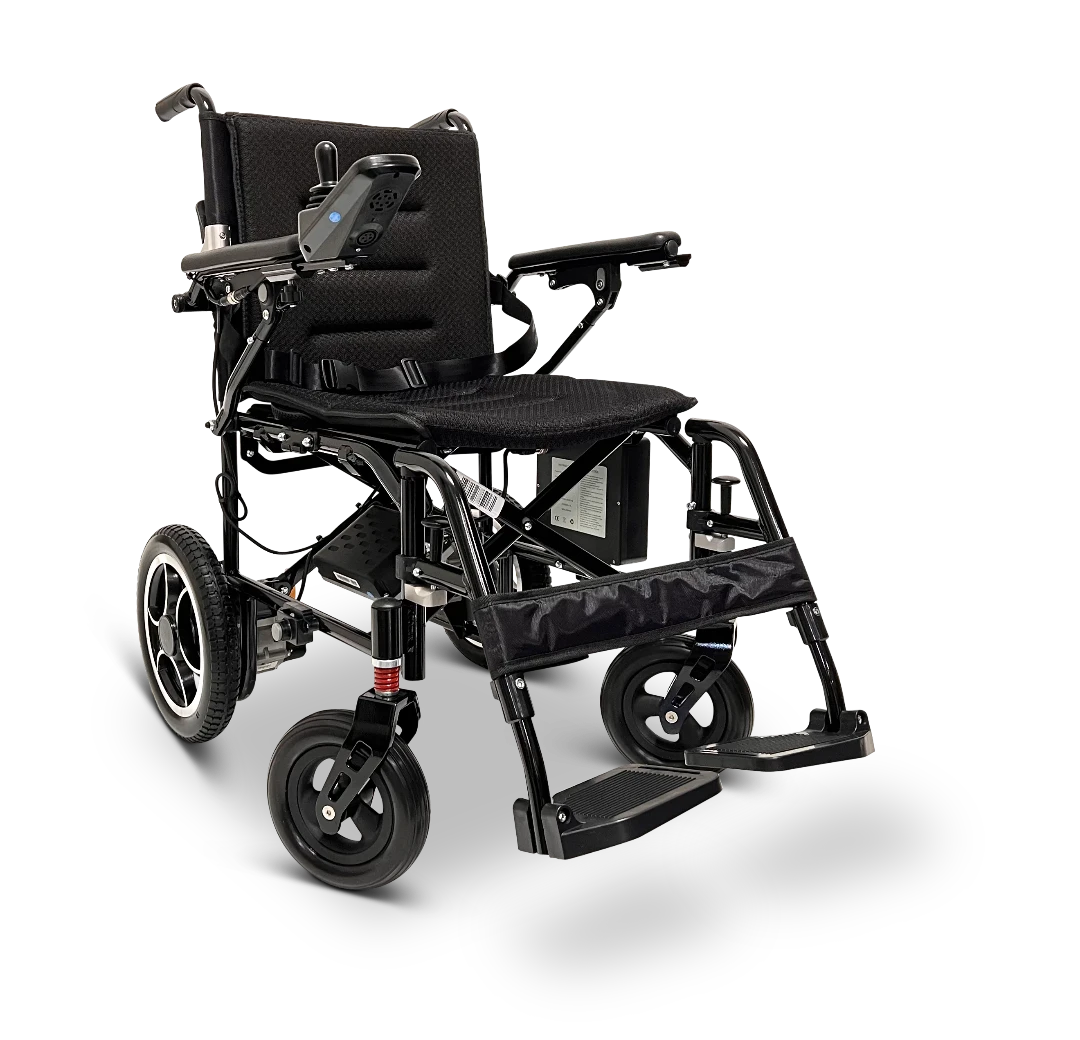 ComfyGo X-7 Lightweight Foldable Electric Wheelchair  - Only 40 lbs 