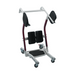 The Bestcare STA400 Standing Transfer Aid is a white and maroon device that provides patient freedom with padded supports for lifting and moving. It features a sturdy base, wheels for easy mobility, and knee pads for stability.