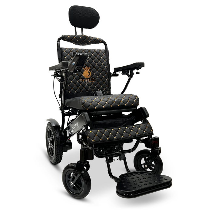 ComfyGo MAJESTIC IQ-9000 Auto Recline Remote Controlled Electric Wheelchair