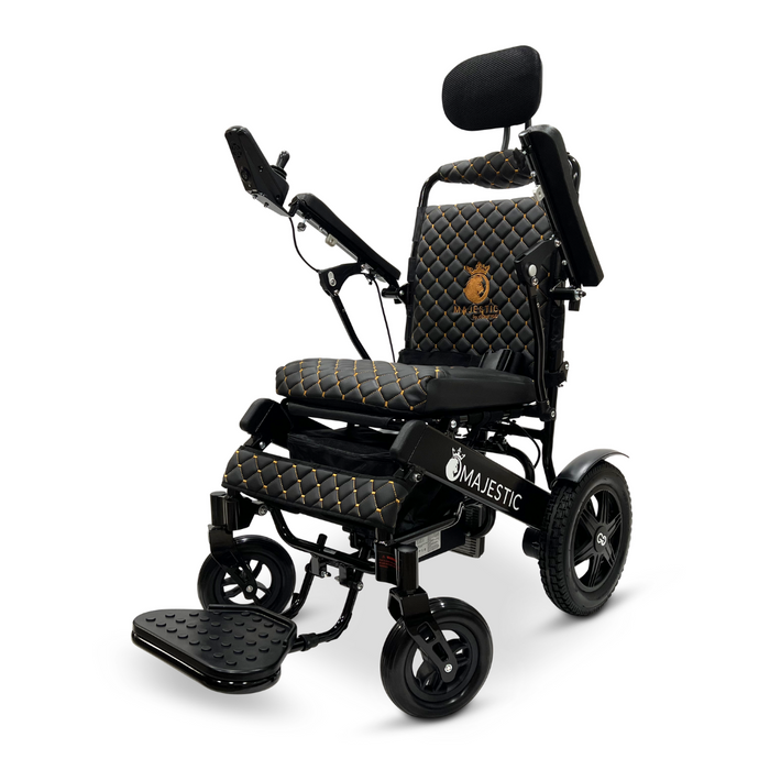 ComfyGo MAJESTIC IQ-9000 Auto Recline Remote Controlled Electric Wheelchair