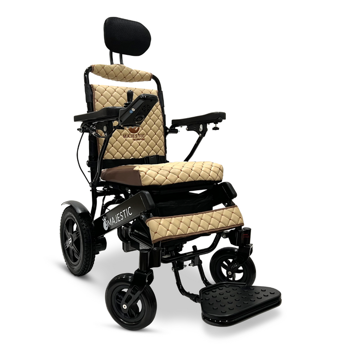 ComfyGo MAJESTIC IQ-9000 Auto Recline Remote Controlled Electric Wheelchair