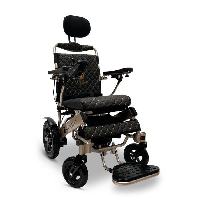 ComfyGo MAJESTIC IQ-9000 Auto Recline Remote Controlled Electric Wheelchair