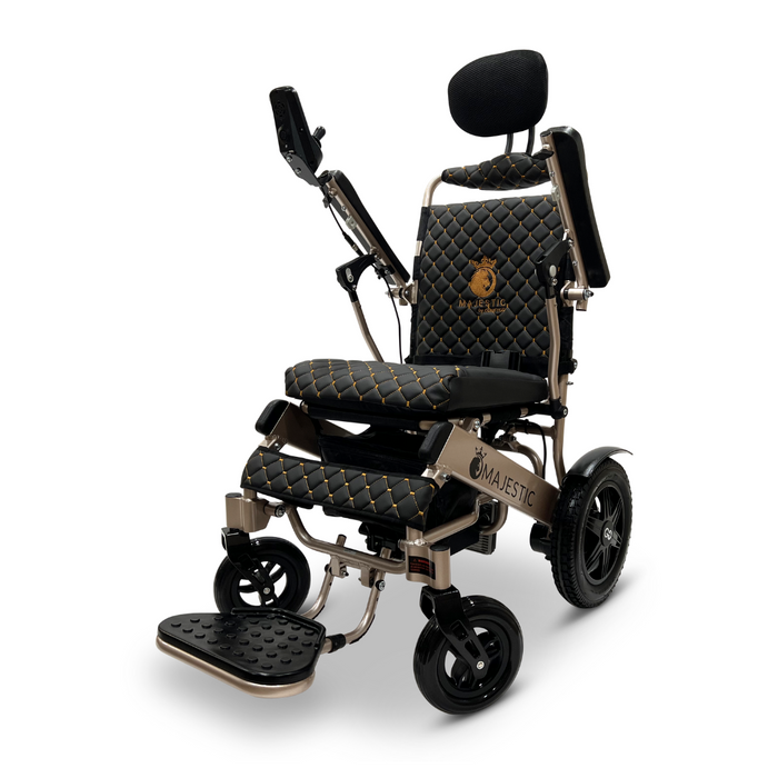 ComfyGo MAJESTIC IQ-9000 Auto Recline Remote Controlled Electric Wheelchair