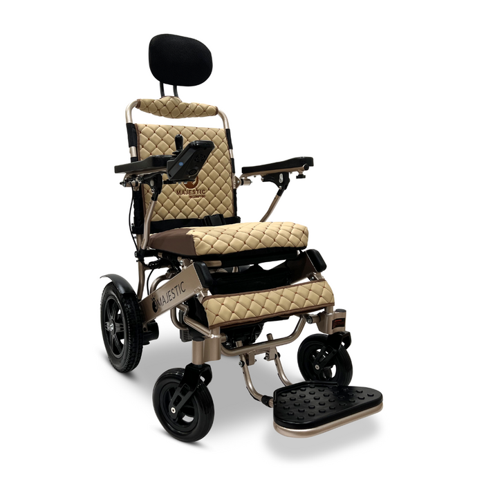 ComfyGo MAJESTIC IQ-9000 Auto Recline Remote Controlled Electric Wheelchair