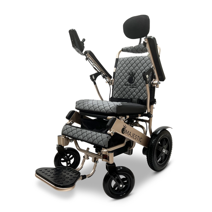 ComfyGo MAJESTIC IQ-9000 Auto Recline Remote Controlled Electric Wheelchair