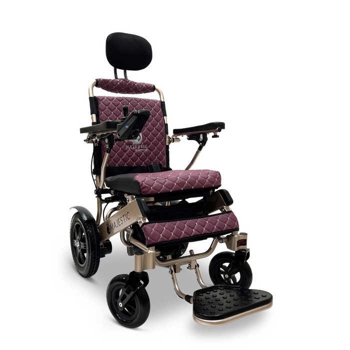 ComfyGo MAJESTIC IQ-9000 Auto Recline Remote Controlled Electric Wheelchair