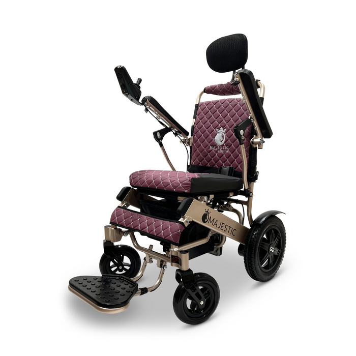 ComfyGo MAJESTIC IQ-9000 Auto Recline Remote Controlled Electric Wheelchair