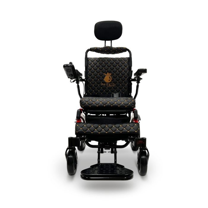 ComfyGo MAJESTIC IQ-9000 Auto Recline Remote Controlled Electric Wheelchair