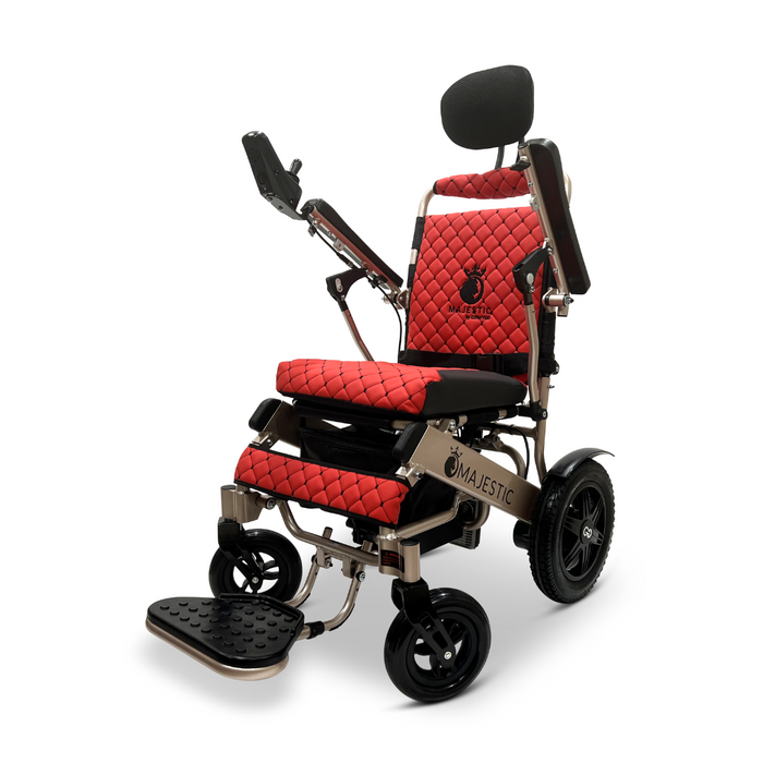 ComfyGo MAJESTIC IQ-9000 Auto Recline Remote Controlled Electric Wheelchair