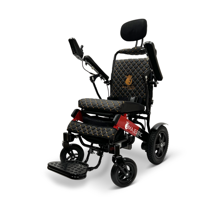 ComfyGo MAJESTIC IQ-9000 Auto Recline Remote Controlled Electric Wheelchair