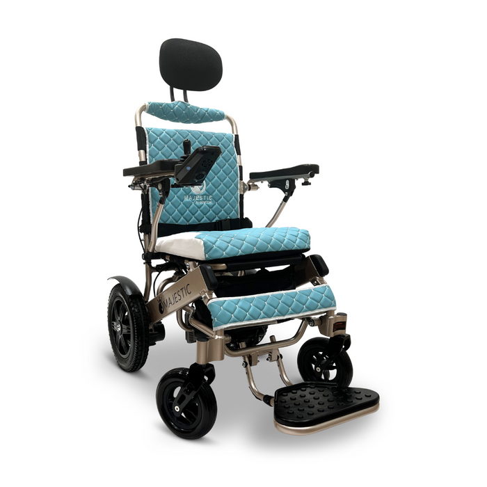 ComfyGo MAJESTIC IQ-9000 Auto Recline Remote Controlled Electric Wheelchair